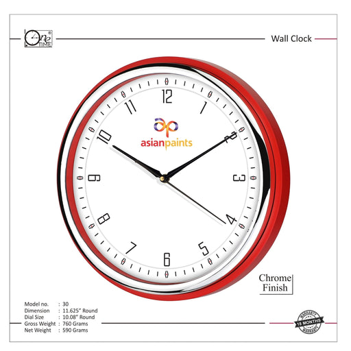 Wall Clock Pattern 30