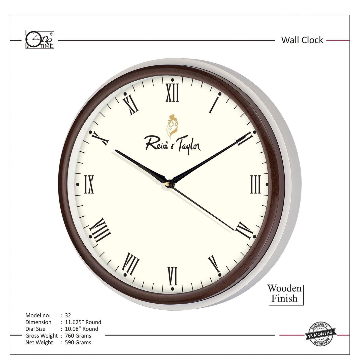 Wall Clock Pattern 32