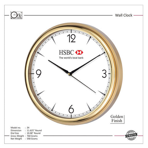 Wall Clock Pattern 34