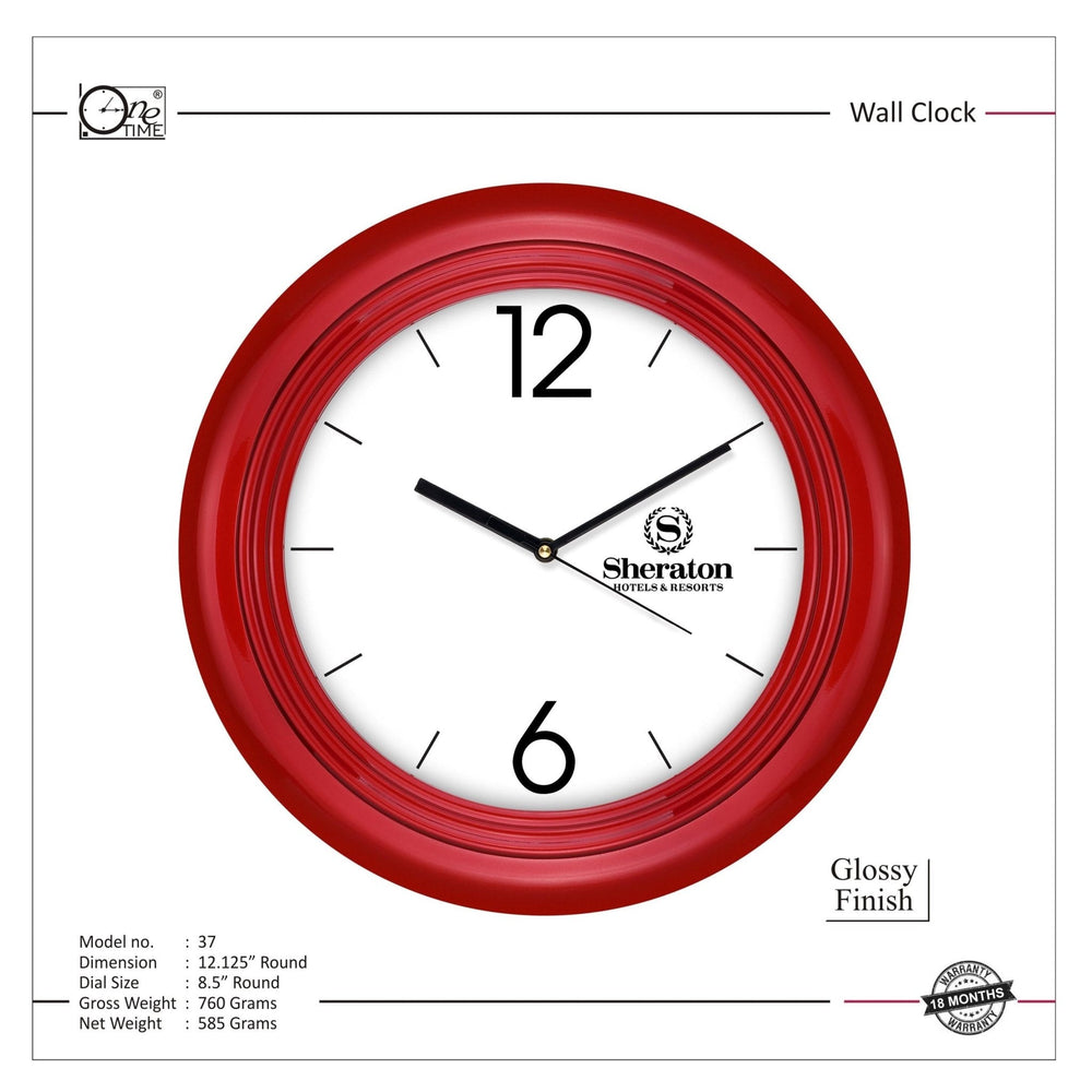 Wall Clock Pattern 37