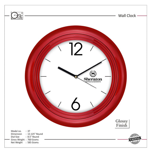 Wall Clock Pattern 37