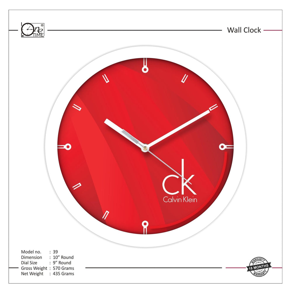 Wall Clock Pattern 39