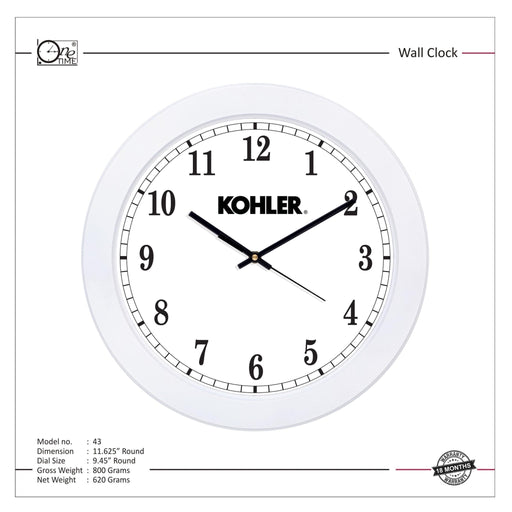 Wall Clock Pattern 43