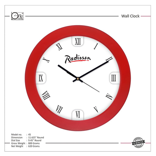 Wall Clock Pattern 45