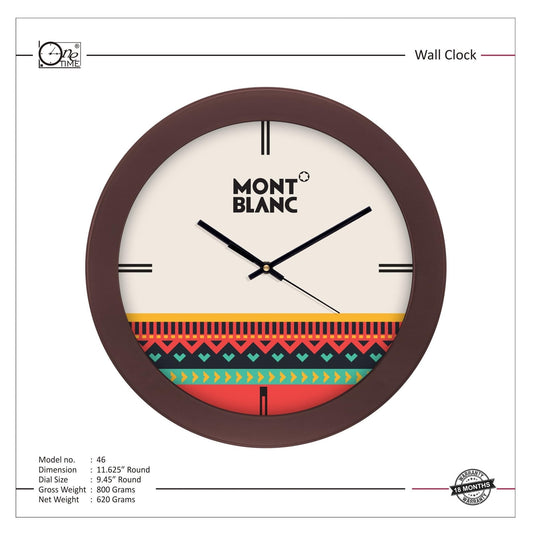 Wall Clock Pattern 46