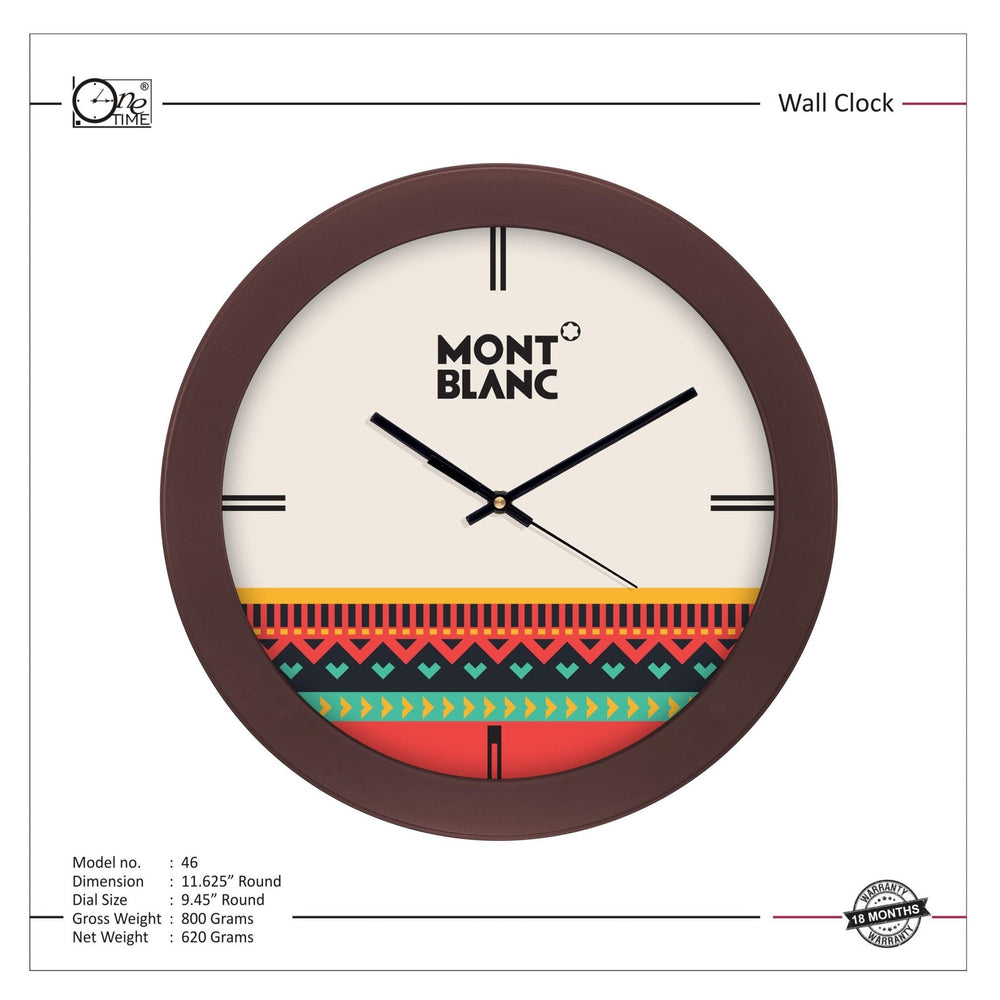 Wall Clock Pattern 46