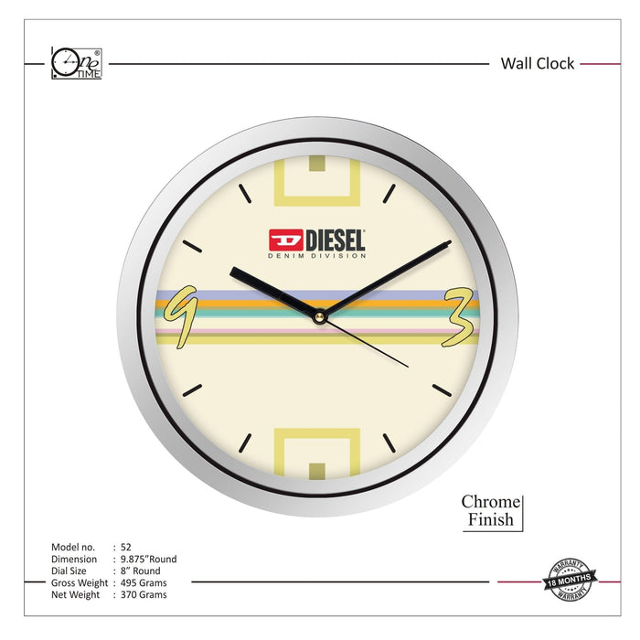Wall Clock Pattern 52