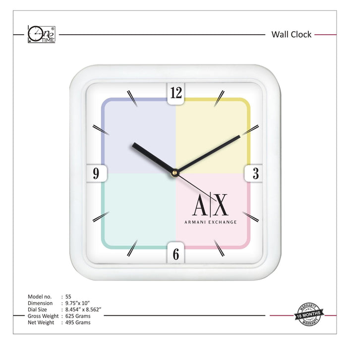 Wall Clock Pattern 55