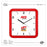 Wall Clock Pattern 56