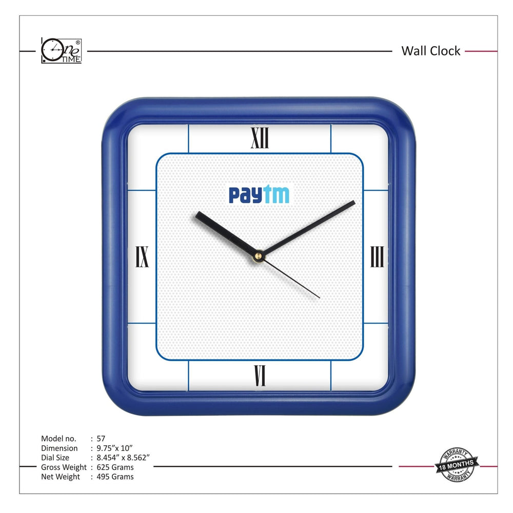 Wall Clock Pattern 57