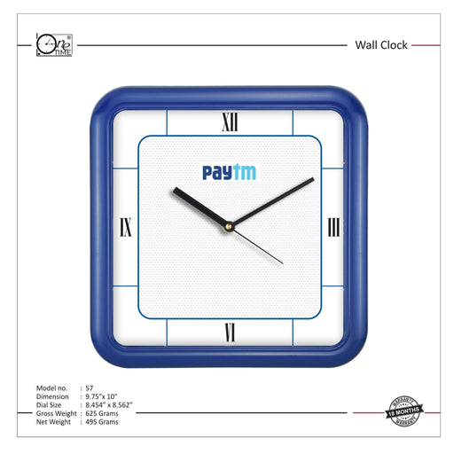 Wall Clock Pattern 57