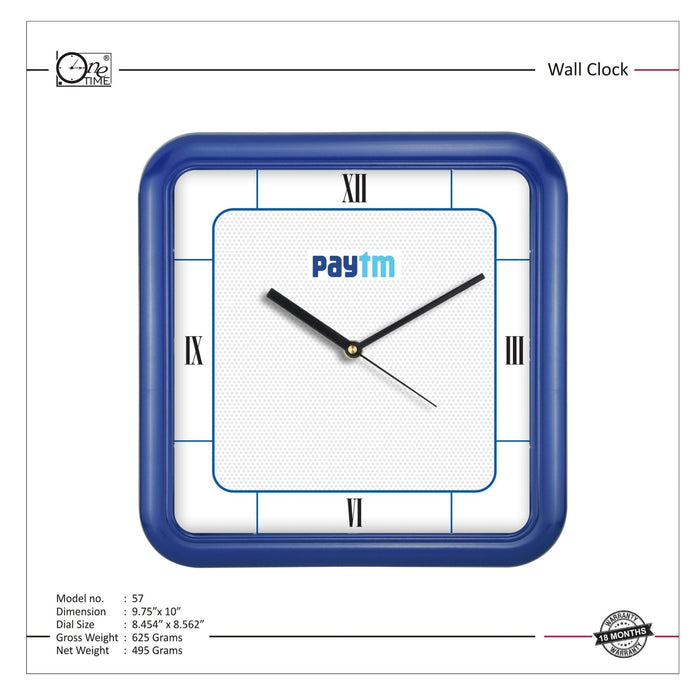 Wall Clock Pattern 57