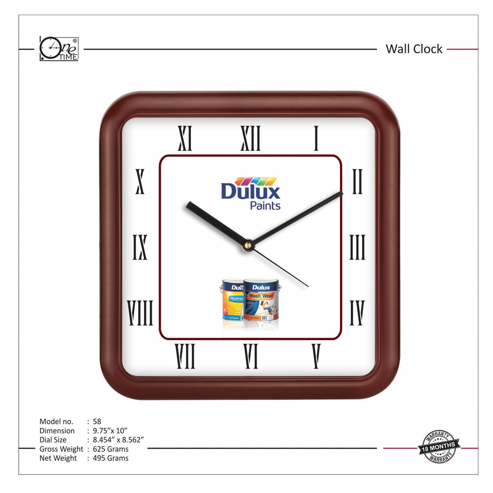 Wall Clock Pattern 58