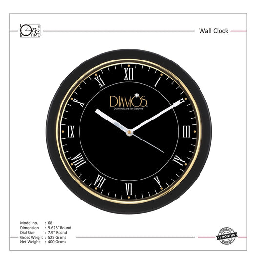 Wall Clock Pattern 68