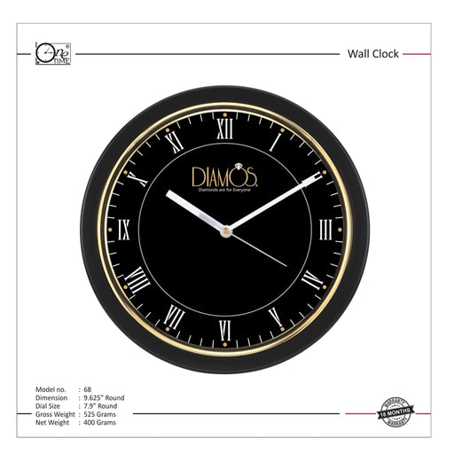 Wall Clock Pattern 68