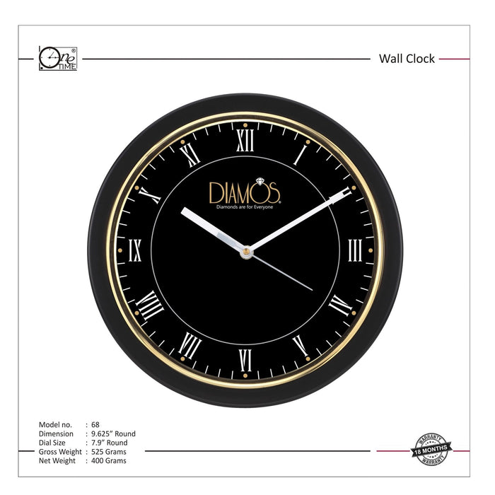 Wall Clock Pattern 68