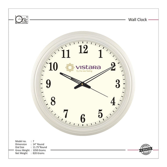 Wall Clock Pattern 7