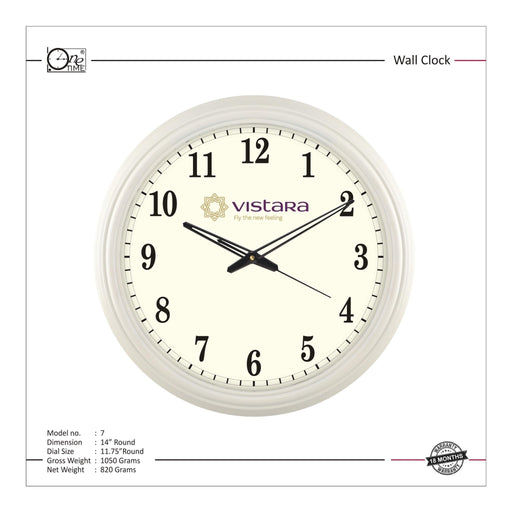 Wall Clock Pattern 7