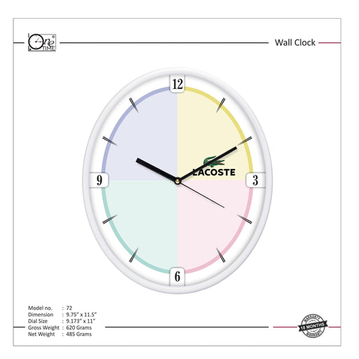 Wall Clock Pattern 72