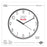 Wall Clock Pattern 75