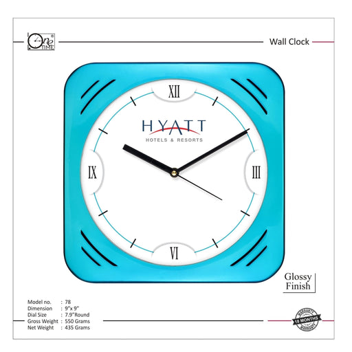 Wall Clock Pattern 78