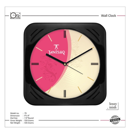 Wall Clock Pattern 79