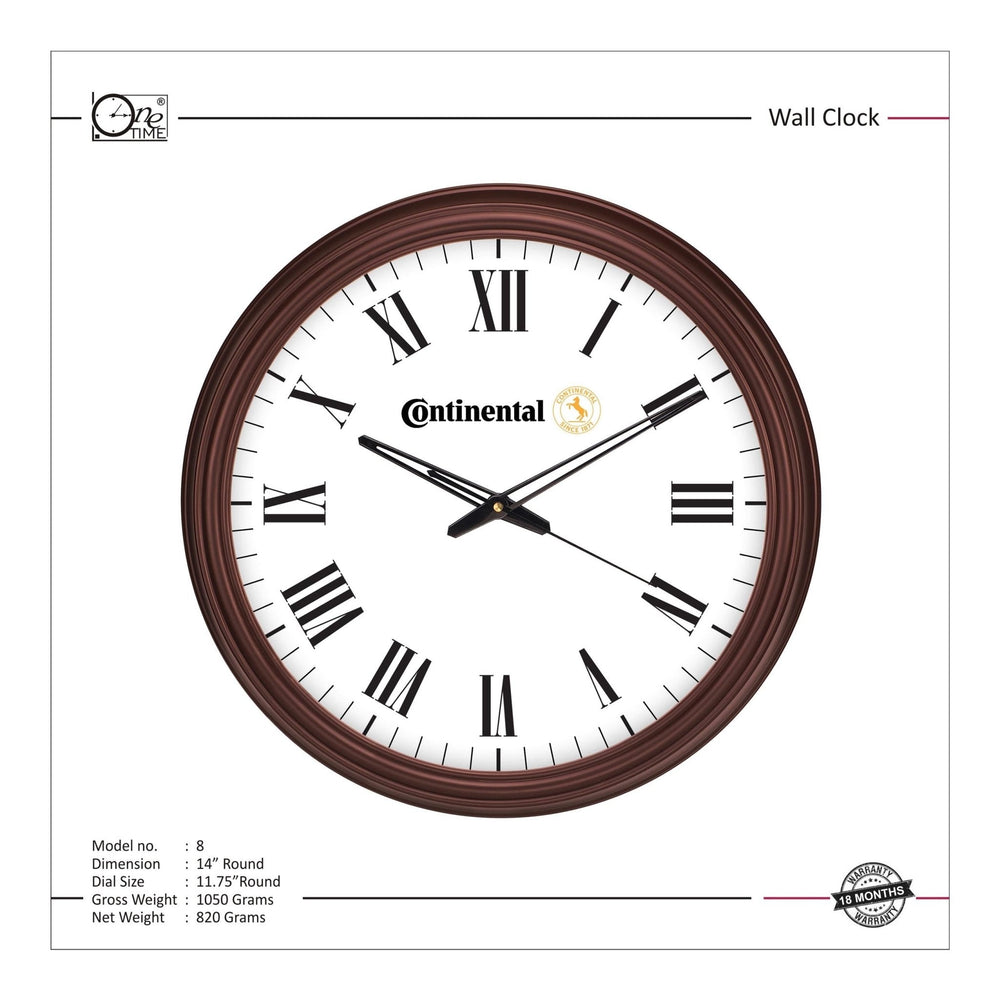 Wall Clock Pattern 8