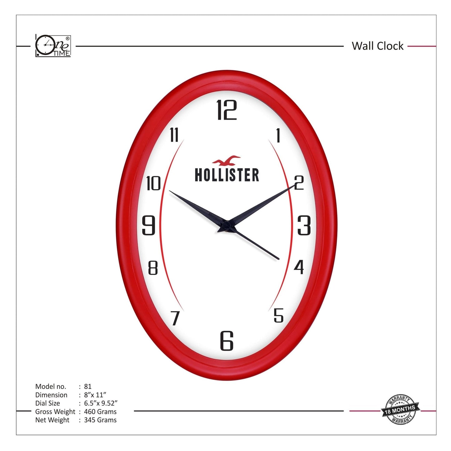 Wall Clock Pattern 81