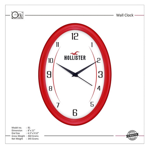 Wall Clock Pattern 81