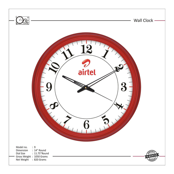 Wall Clock Pattern 9
