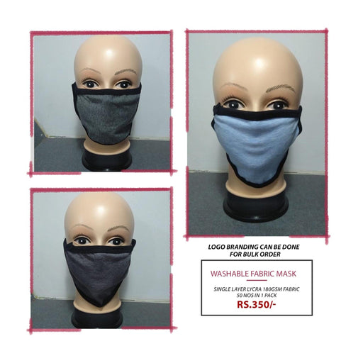 Washable Fabric Mask