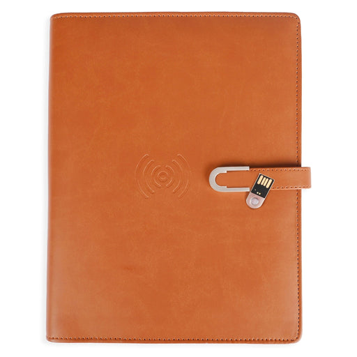 Wireless Diary Power Bank 5000 mAh 16 GB USB