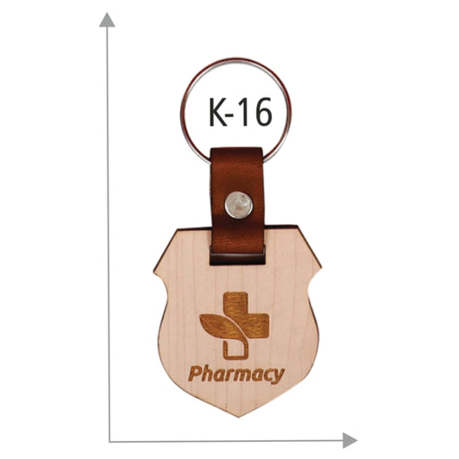 Wooden Key Chain - K-16