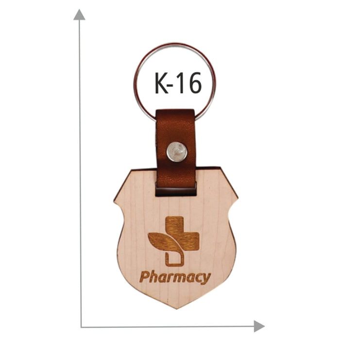 Wooden Key Chain - K-16