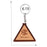 Wooden Key Chain - K-19
