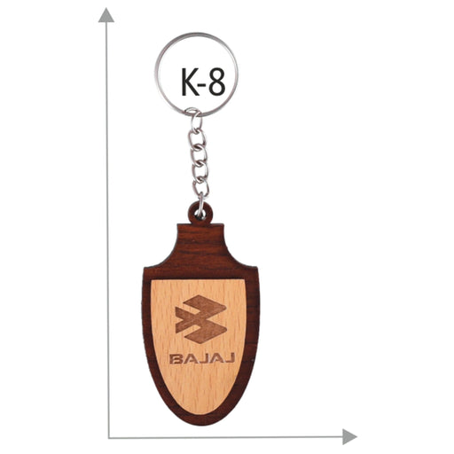 Wooden Key Chain - K-8