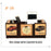 Wooden Pen Stand with Coaster Plates - JP 09