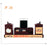 Wooden Pen Stand with Mobile Holder & Watch - JP 26