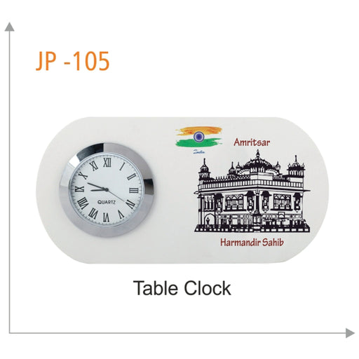 Wooden Table Clock -JP 105