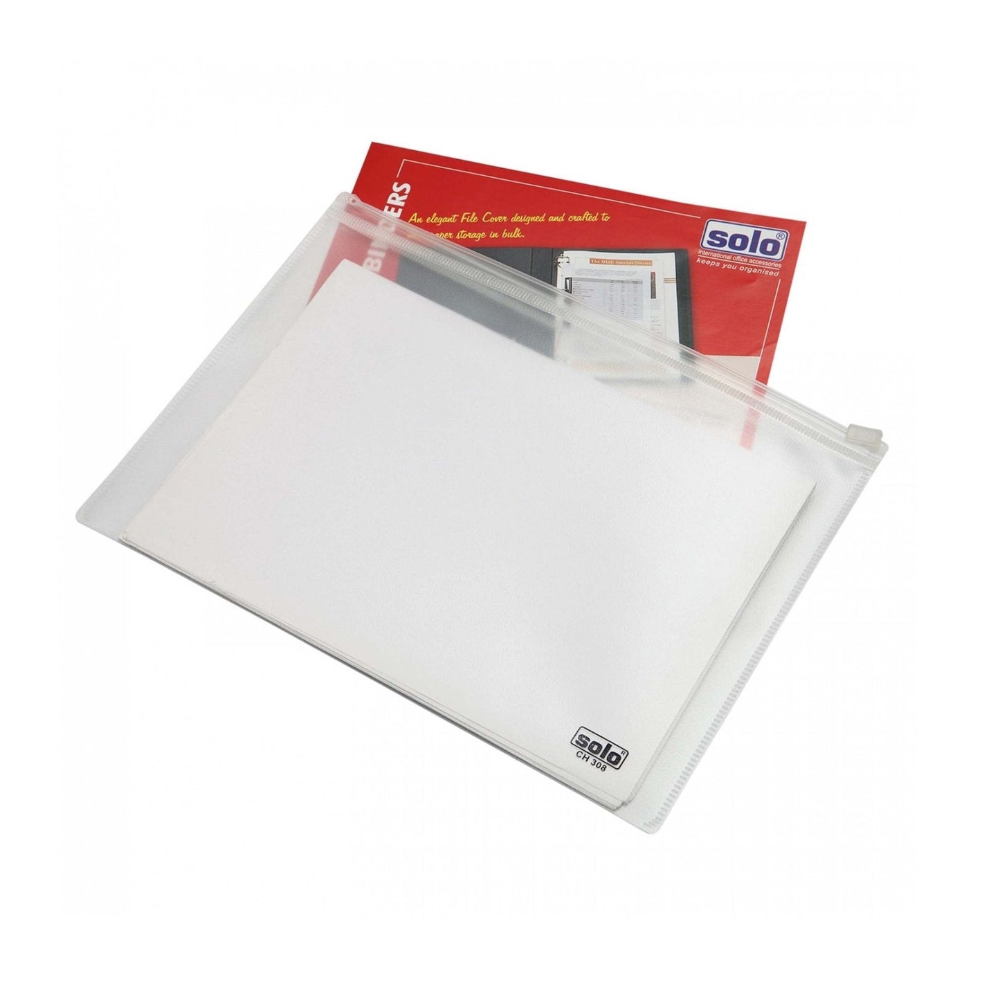 Zipper Document Bag - A4 (CH308), Pack of 10